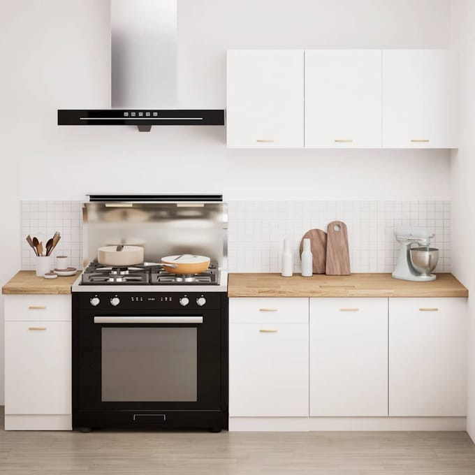 vidaXL - Keuken - werkblad - rechthoekig - 40x63,5x4 - cm - massief - eikenhout