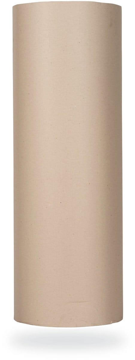Inpakr Golfkarton 120 cm x 70 m - 1 rol - Enkelgolf 2 mm - Bruin