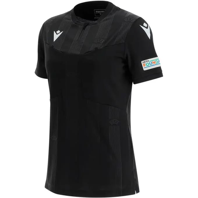 Damesscheidsrechtershirt Macron Uefa 2021