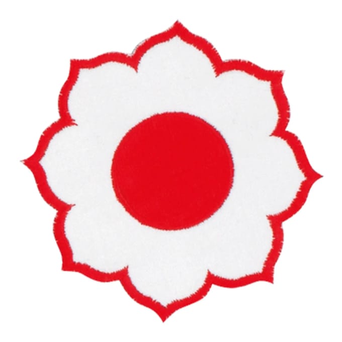 Grote bloemeninsigne Danrho