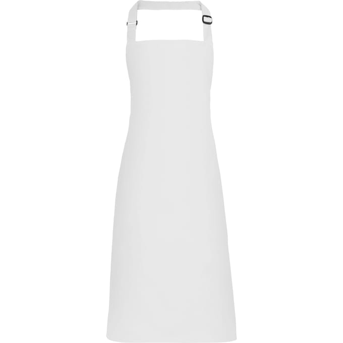 Premier Kleuren Slabberschort / Werkkleding (Pack of 2) (Wit)
