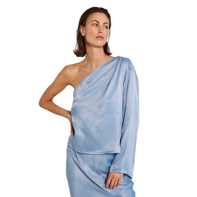 Asymmetrisch top dames Norr Portia