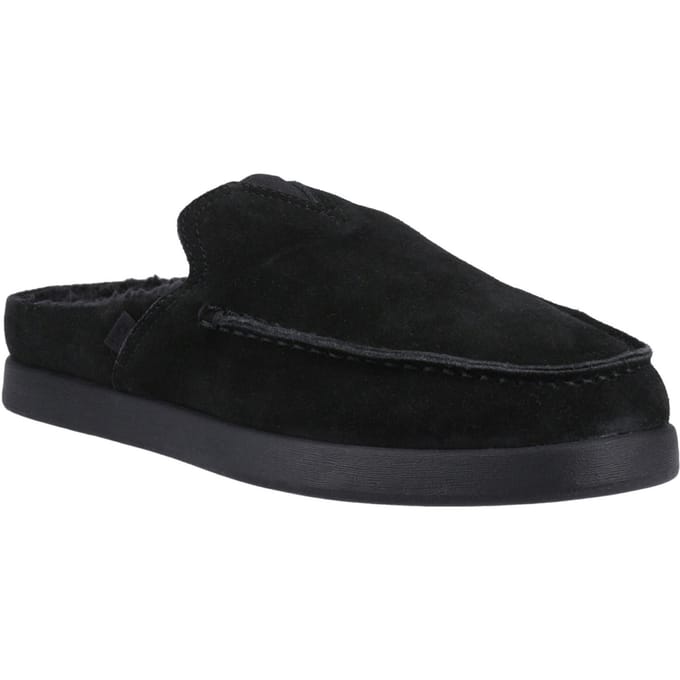 TOMS Alonso Mule Leren Heren Zwarte Muiltjes