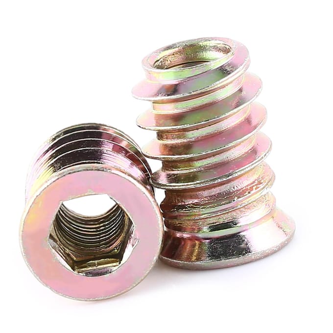Meubels Zeskant Aandrijving Draadinzetmoer Inschroeftype (M6*17mm)