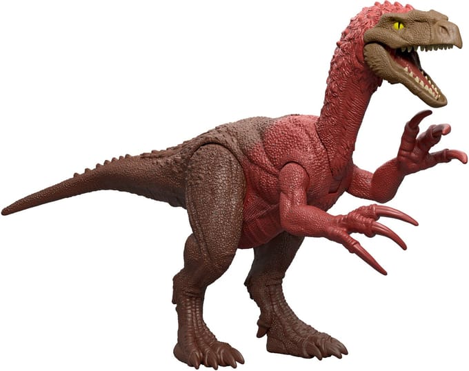 Jurassic World Rebirth Danger Beipiaosaurus Figuur Bruin