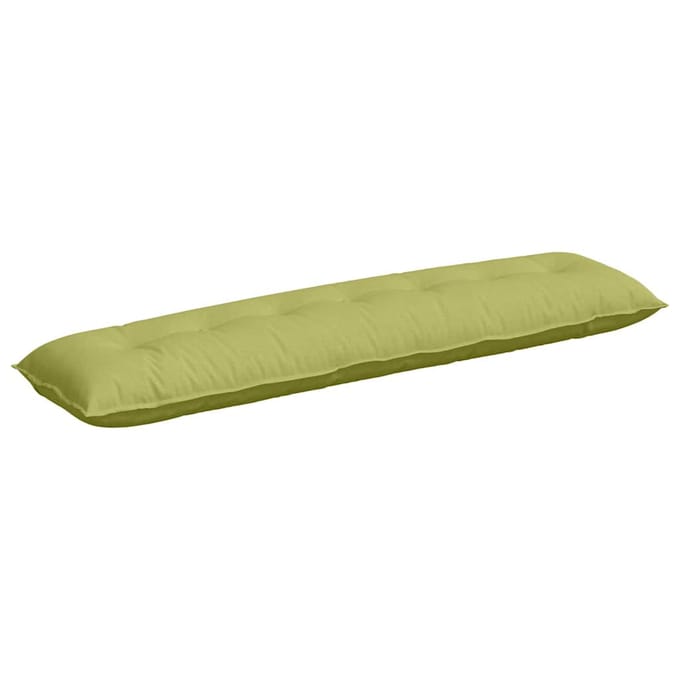 vidaXL - Rugkussen - Lichtgroen - 200 - x - 50 - x - 19 - cm - Stof