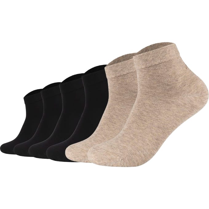 JOOP! Sokken Unisex premium essential cotton Quarter 6p Set van 6