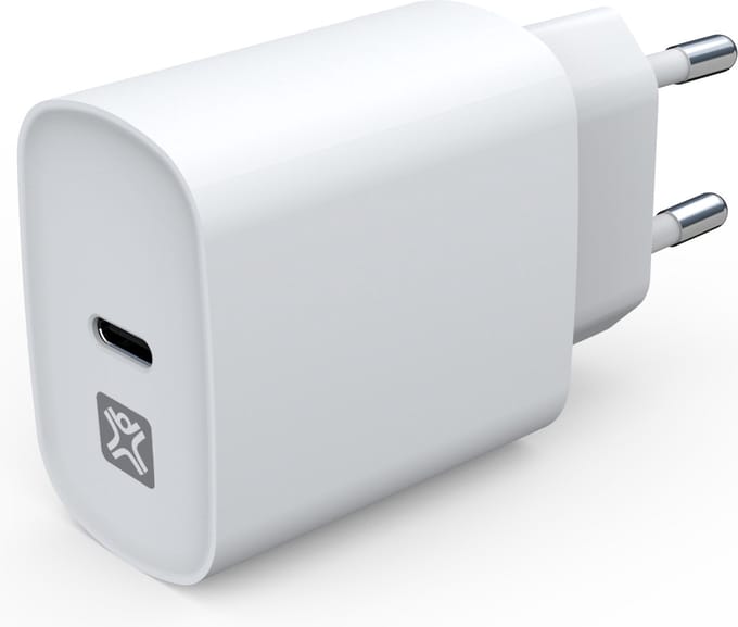 XtremeMac USB-C Oplader - 100% Gerecycled Plastic - 30W - Wit