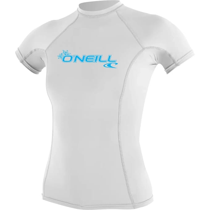 O'Neill Basic Skins S/S Rashguard Dames - Maat M