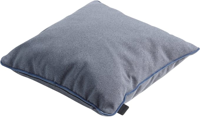 Sierkussen paspel ca.45x45cm Outdoor Manchester denim grey