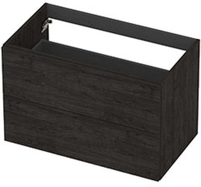 INK - Onderkast 2L Decor Softclose Tbv Greep - 800x450x520 Mm - Houtskool Eiken