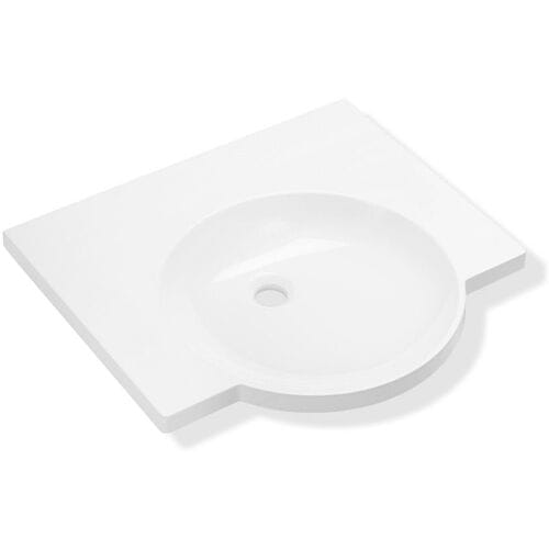HEWI Universal washbasin 60 x 55 cm without tap hole 950.11.120