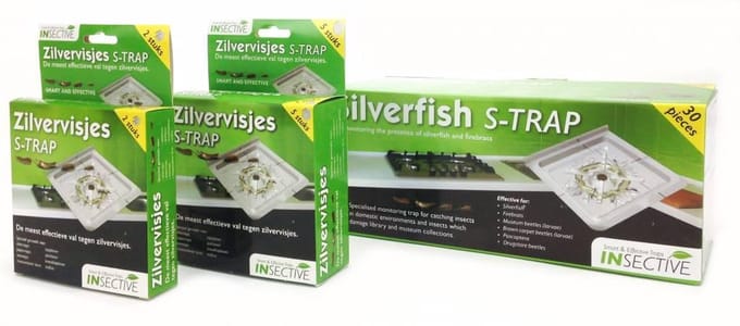 Zilvervisjesval S-trap 30 stuks Zilvervisjes bestrijden
