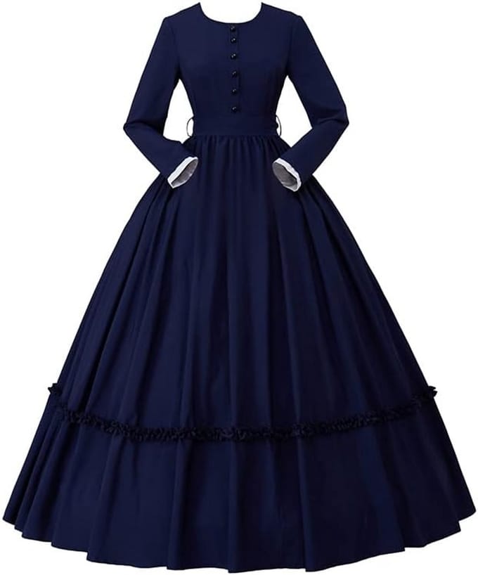 Gothic Victoriaanse Middeleeuwse Jurk voor Dames - Ball Gown Stijl