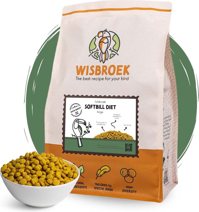 Wisbroek Softbill Diet Large (3 kg)