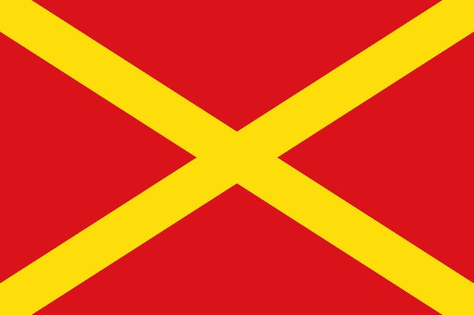 Vlag Virton 150x225cm