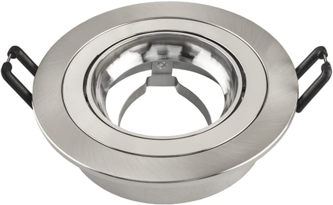 Ledvion - LED Inbouwspot Tokyo - GU10 - RVS - Ø92 mm
