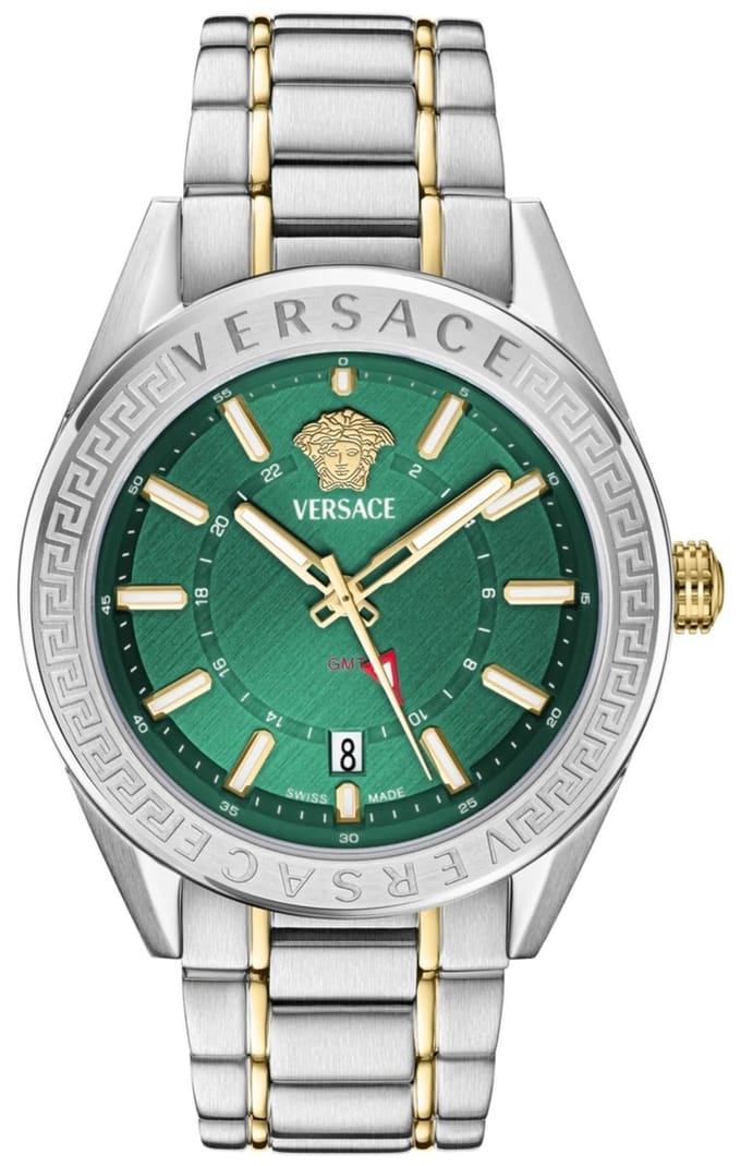 Versace V-Code GMT VEAFA0524 mannen horloge