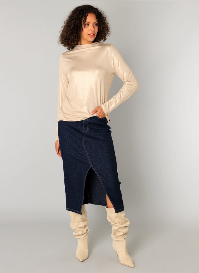 YEST Candela Tops - Sand - maat 40