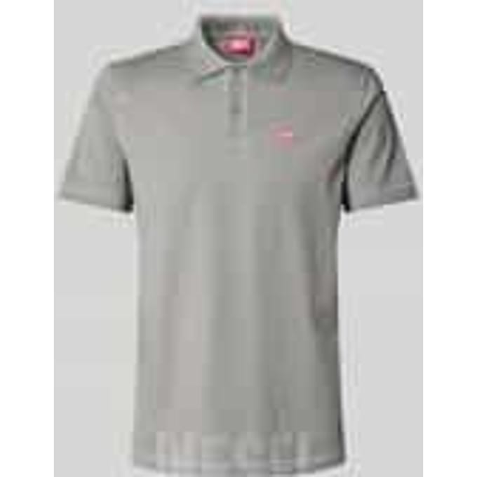 Regular fit poloshirt van katoen
