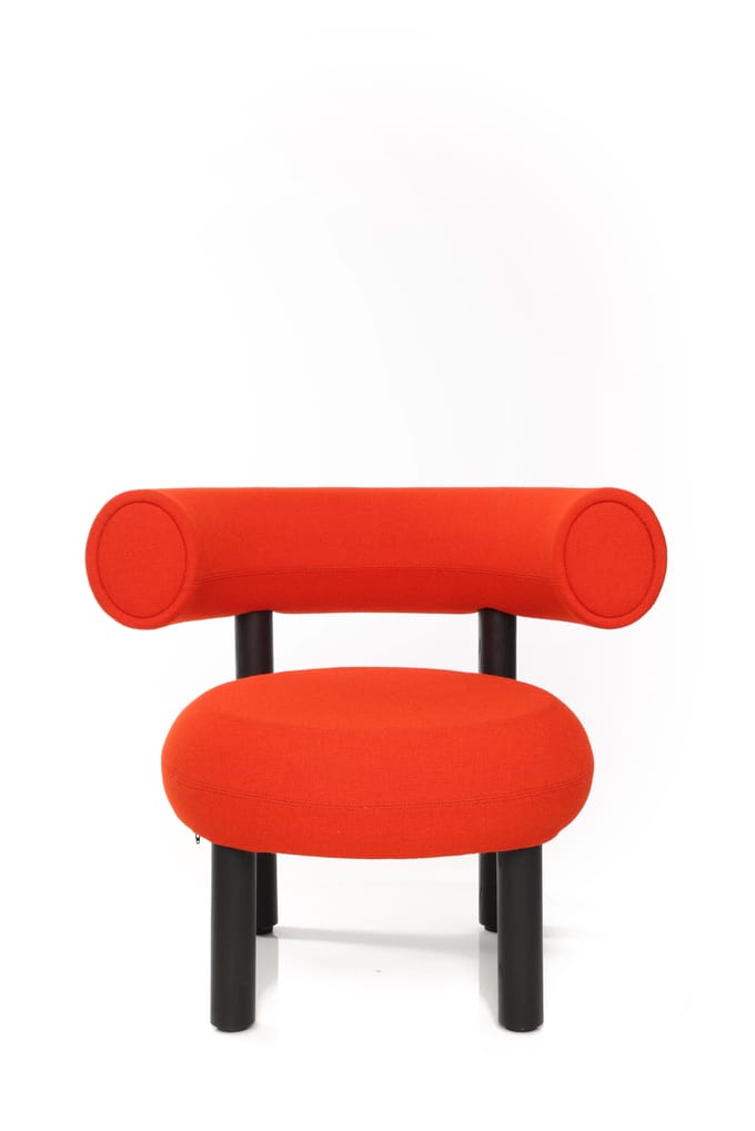 Tom Dixon Fat loungestoel Hout - zwart - TomDixonHallingdal65_0600