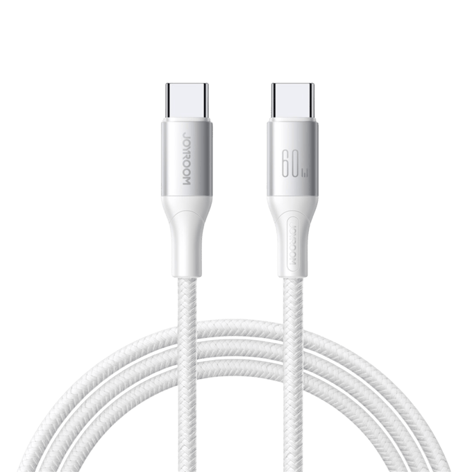 Joyroom 60W USB-C Fast Charging Data Cord Wit 1m