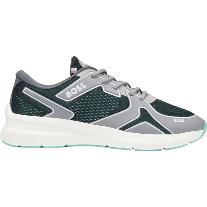 Boss Heren Owen Trainers (Grijs)