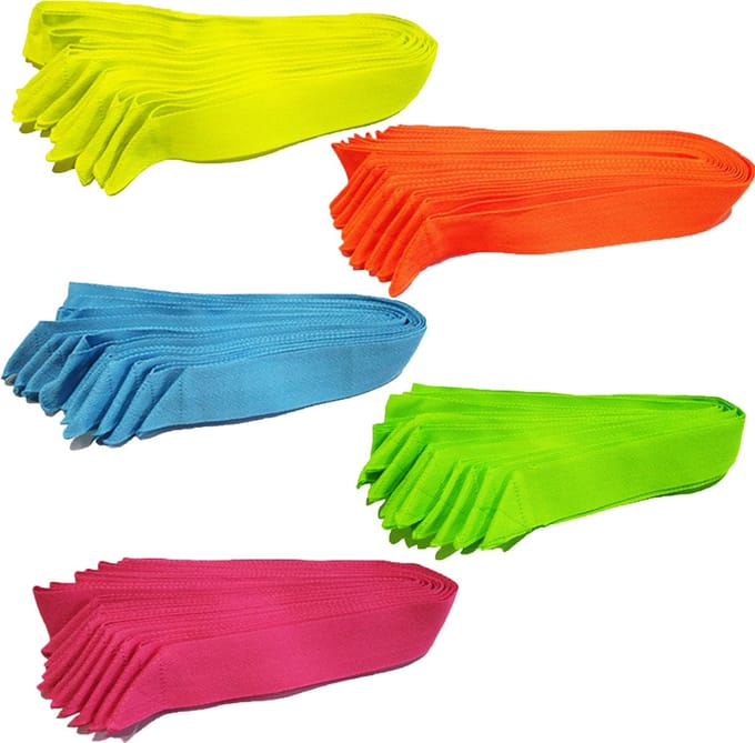 MD Sport - Partijlinten neon - Set van 40