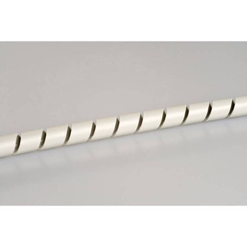 HellermannTyton 161-43200 SBPEFR9-PE-FR-WH (30) Spiraalslang Wit 30 m