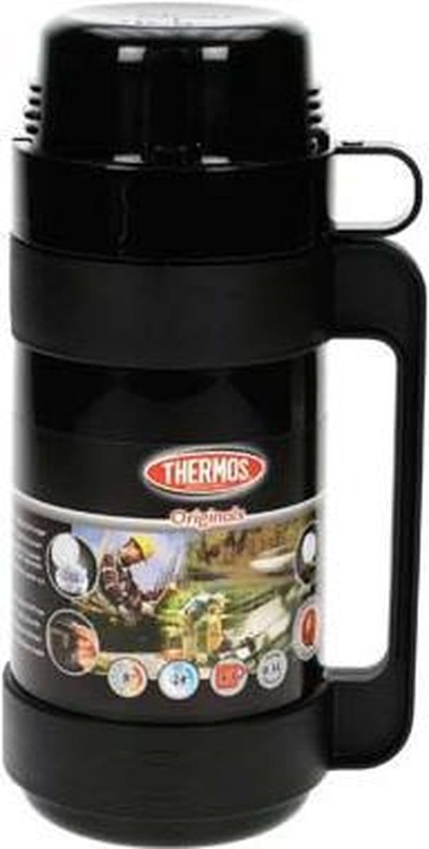 Thermos Mondial Isoleerfles 0.5 L Zwart