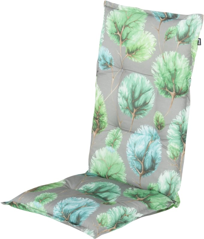 Hartman norah grey - tuinkussen hoge rug - 123x50x8cm