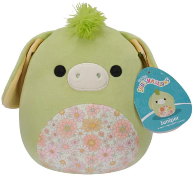 Squishmallows Juniper de Ezel Pluche Knuffel 20 cm