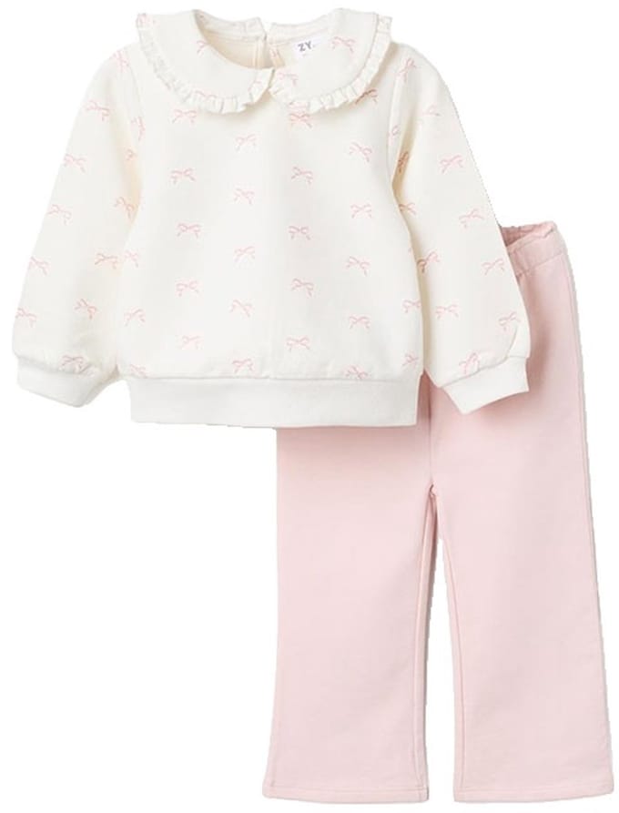 Zippy 3107418801 Set Wit,Roze 12-18 Months Meisjes