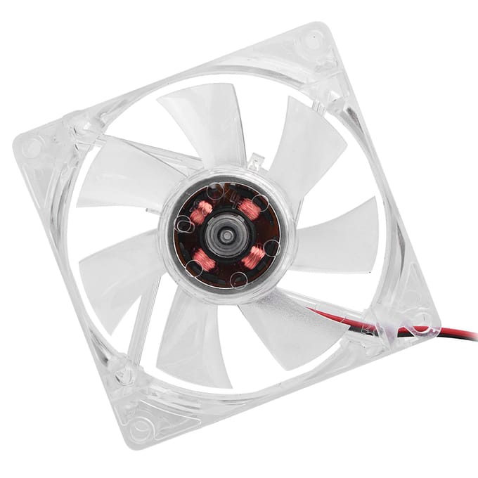 80mm LED Licht 12V 4Pin Stille PC Behuizing Koelventilator Computer Koeler Blauw white