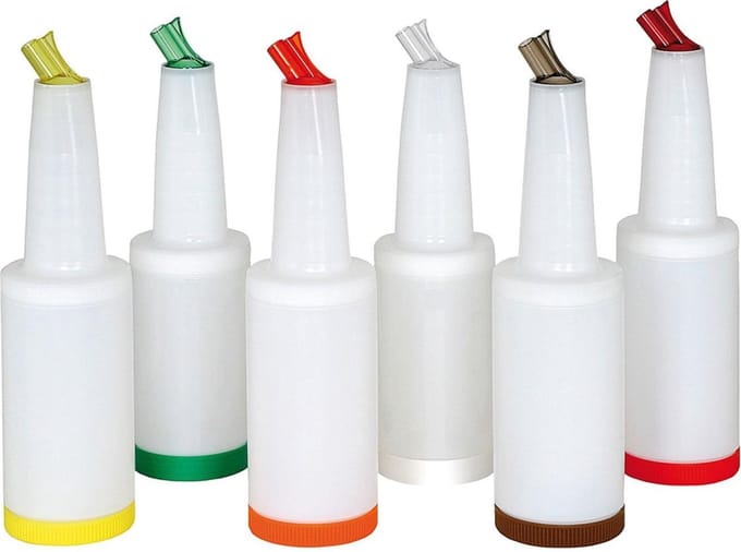 Save Pour Systeem - fles 1 liter, bruin