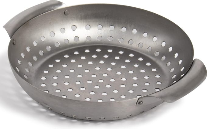 Gusta - Barbecue Grillmand - RVS - ø27,5x5cm