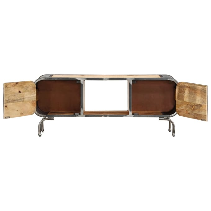 vidaXL - Tv-meubel - 110x30x42 - cm - massief - mangohout