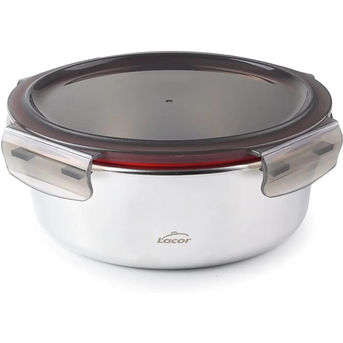 Ronde lunchtrommel Lacor Ecoinox