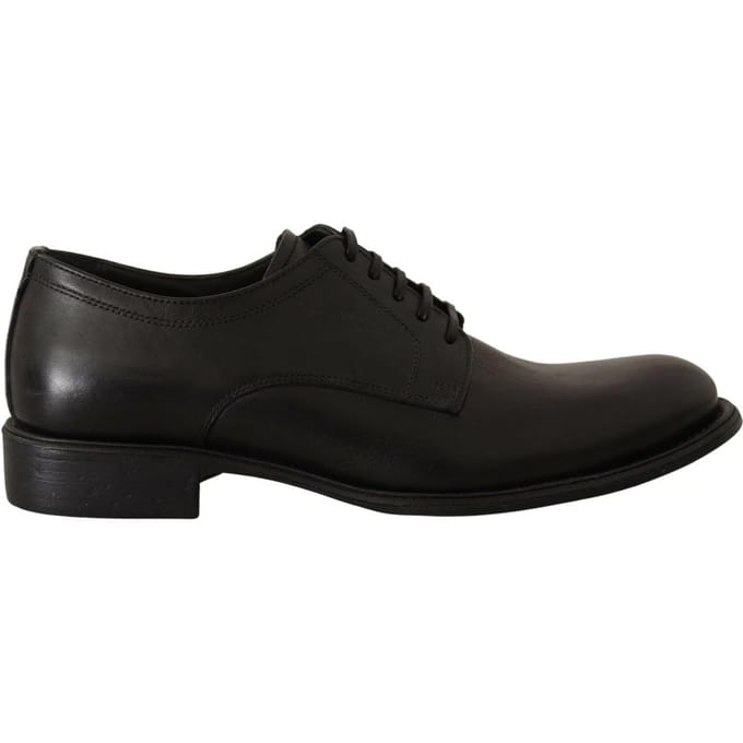 Dolce & Gabbana Zwarte Veterschoenen van Leer voor Heren