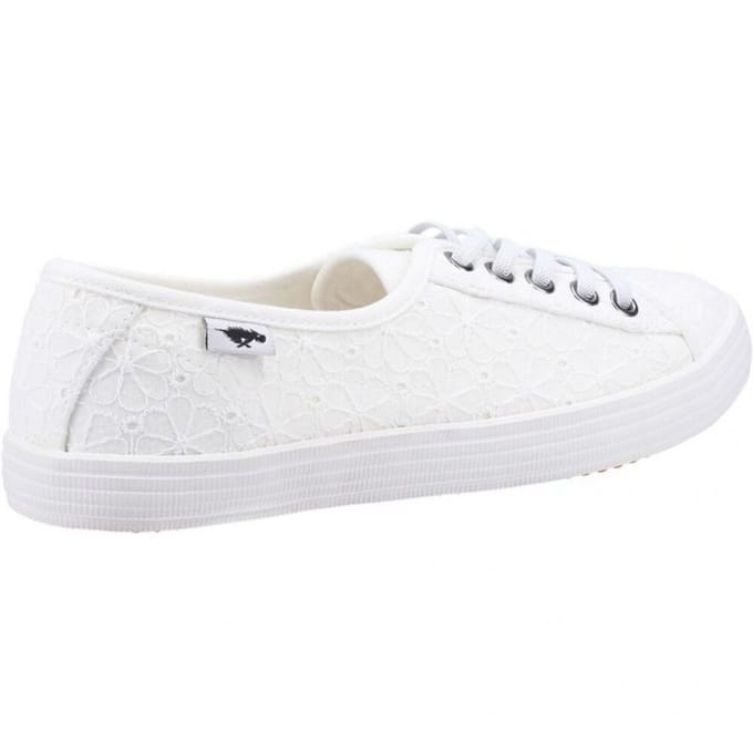 Rocket Dog Dames/dames Chow Chow Elsie Eyelets Pompen (Wit)