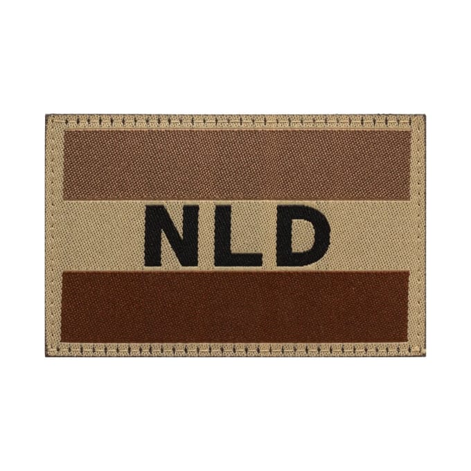 Rubberen badge Clawgear Netherlands Flag