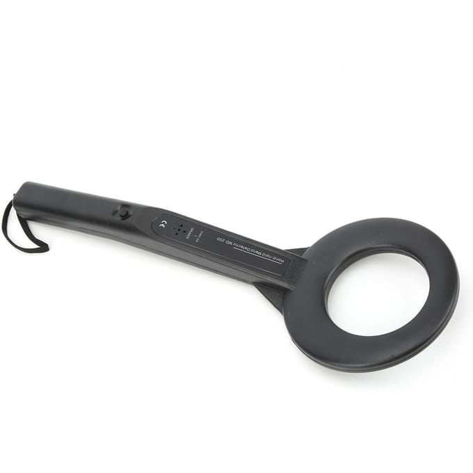 MD200 360 graden Handheld Metaaldetector Draagbaar Kleine Metaalinspectiedetector voor Veiligheidscontrole gray