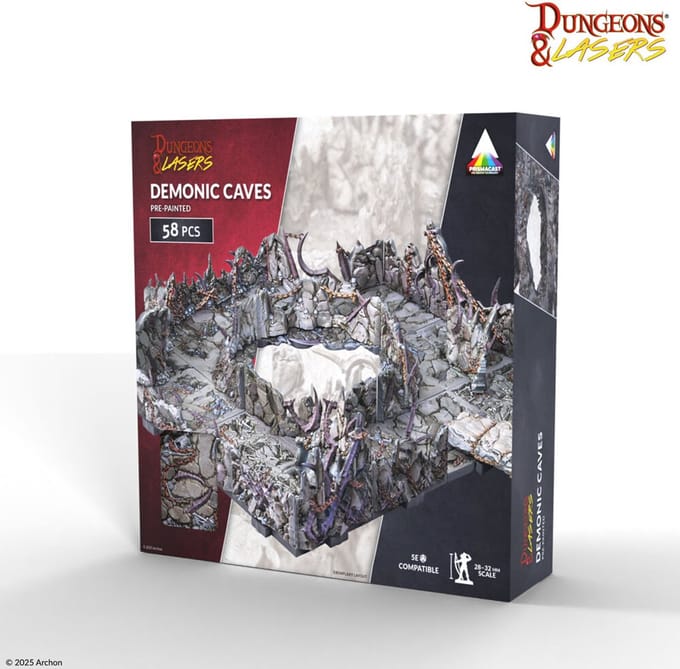 Demonic Caves Pre-Painted