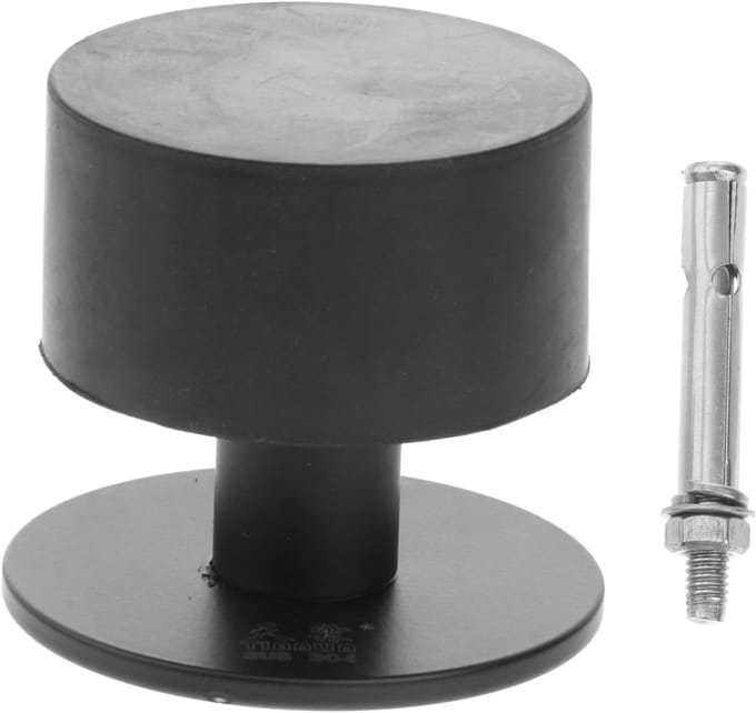 Deurstopper - Deurbuffer Deur Buffer - Muren Beschermen - Stil Anti-botsing - 4x4x4 cm - Zwart