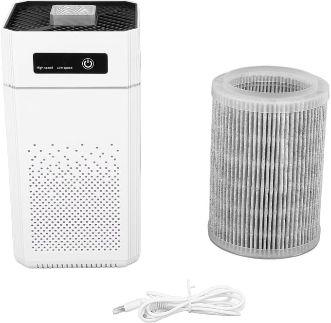 Dailygoods- Luchtionengenerator Draagbaar - Negatieve Ionenreiniging