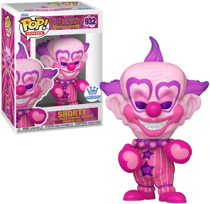 Funko Pop! Horror: Killer Klowns from Outer Space - Shorty #932 Funko Shop Exclusive (Valentine)