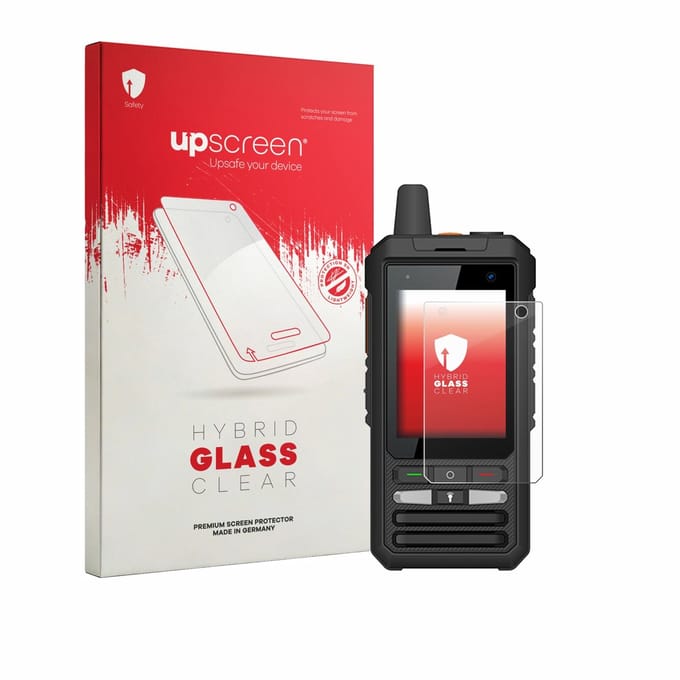 upscreen - Screenprotector voor Uniwa F80S - Folie Beschermfolie Beschermglas transparant