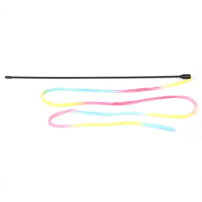 Grappig kattenspeelgoed, kattenspeelgoed, kattenspeelgoed, speelstokje, interactieve speelset white