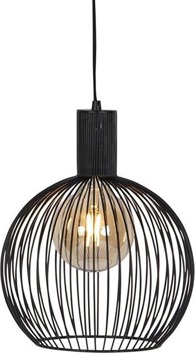 ETH wire - Hanglamp - 1 lichts - Ø 300 mm - Zwart