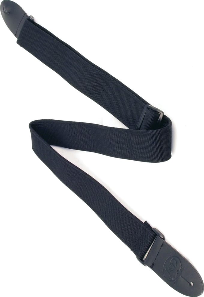 J & D NS5 BK Nylon gitaarband - Gitaarband